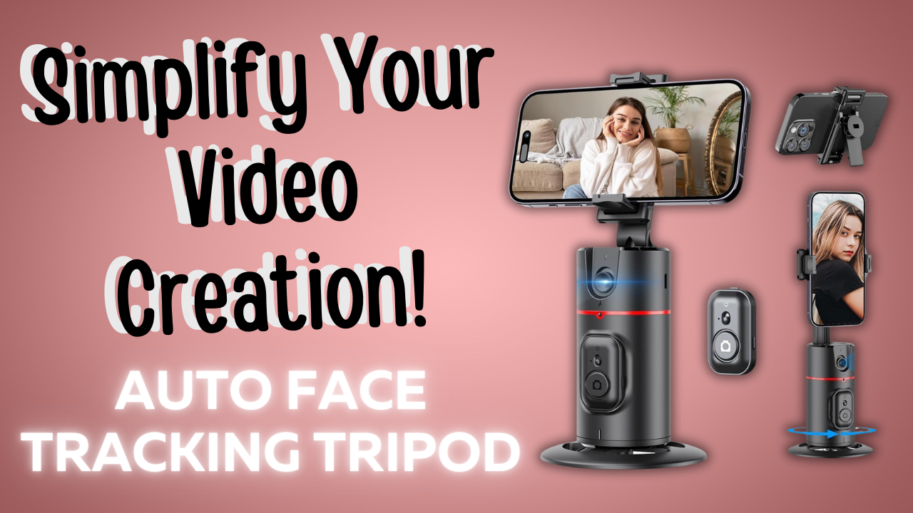 Must Buy Auto Face Tracking Tripod Perfect for Vlogging